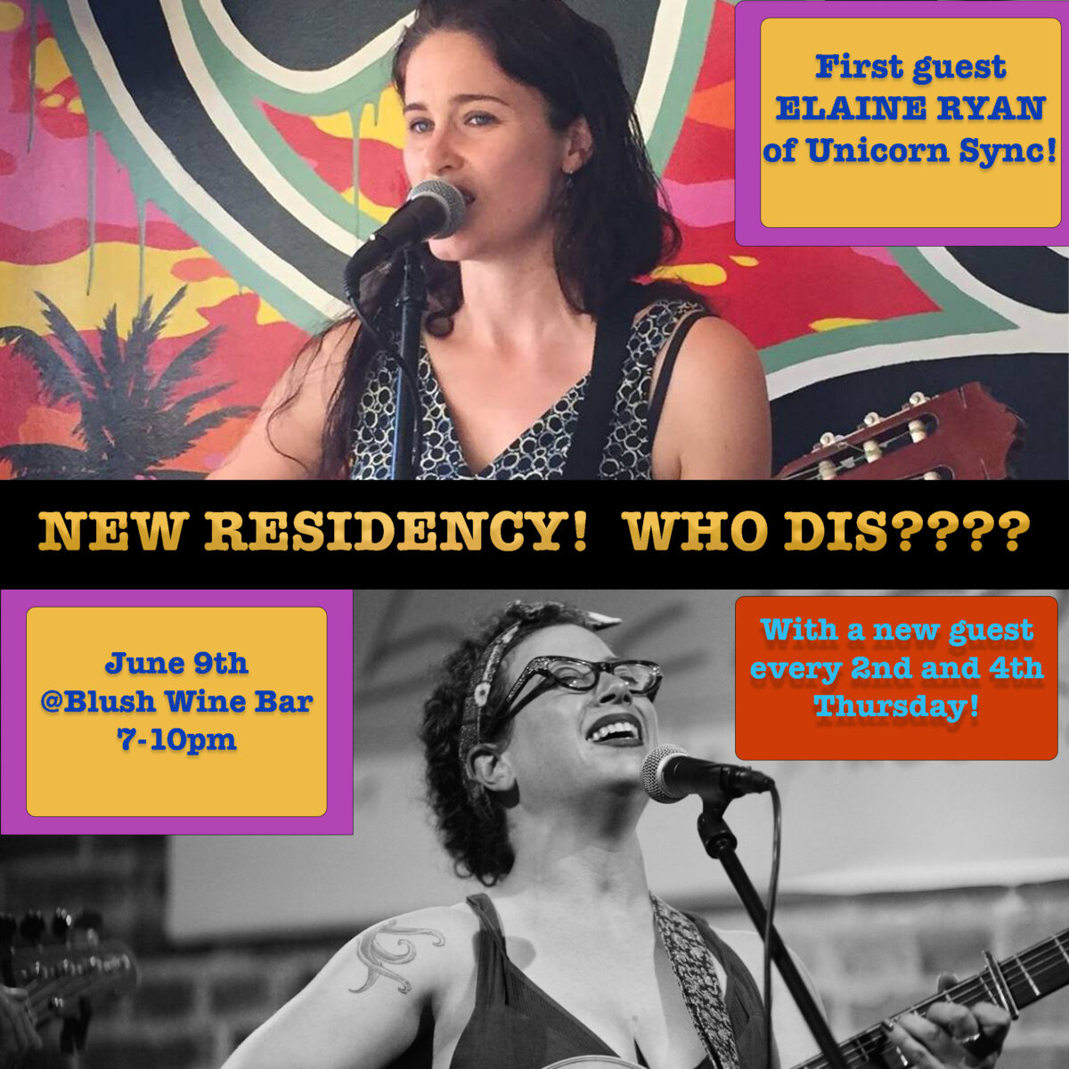 New Songshare Showcase Blush Wine Bar! Emily Zisman